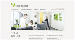 Desktop Screenshot of hnopraxis-erfeld.de